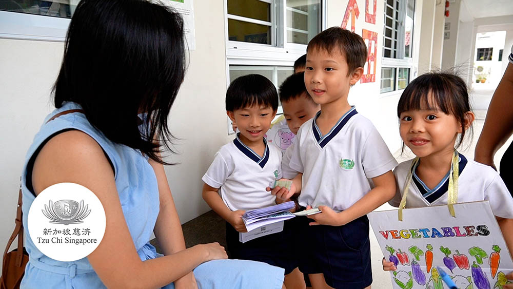 To protect their animal friends, the children work hard to promote vegetarianism!